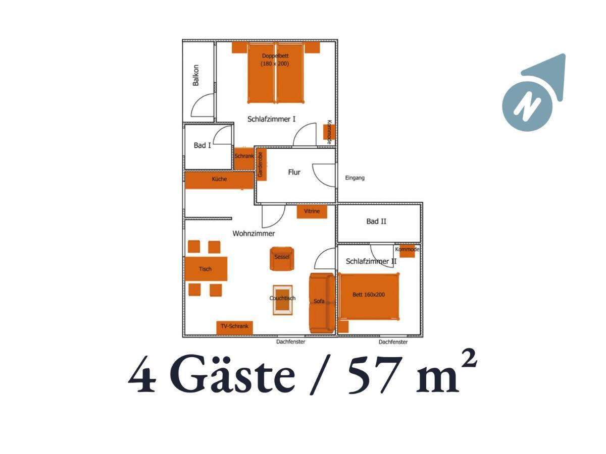 Grosse Moderne Ferienwohnung In Bester Bodenseelage L 1 Minute Zum Bodensee L 3 Zimmer L Vollausgestattete Kueche L Sonnenbalkon L Wlan L Willkommen Im Apartment Mettnau Радольфцелль  Экстерьер фото